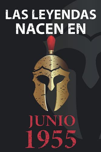 Las leyendas nacen en Junio 1955: Regalo de cumpleaños perfecto para hombre y mujer de 66 años I...