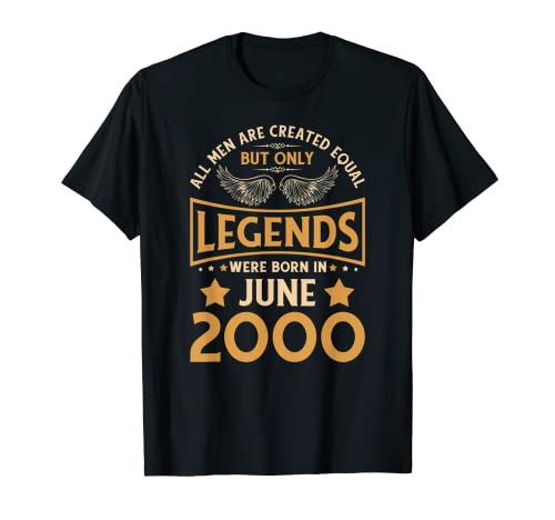 Las leyendas de cumpleaños nacieron en junio de 2000. Camiseta