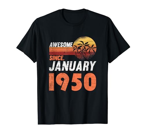 Cumpleaños de enero 1950 Camiseta