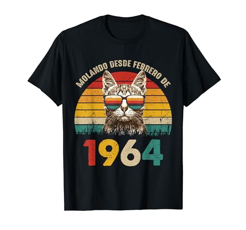 Molando Desde Febrero de 1964 Cumpleaños 60 Años Camiseta