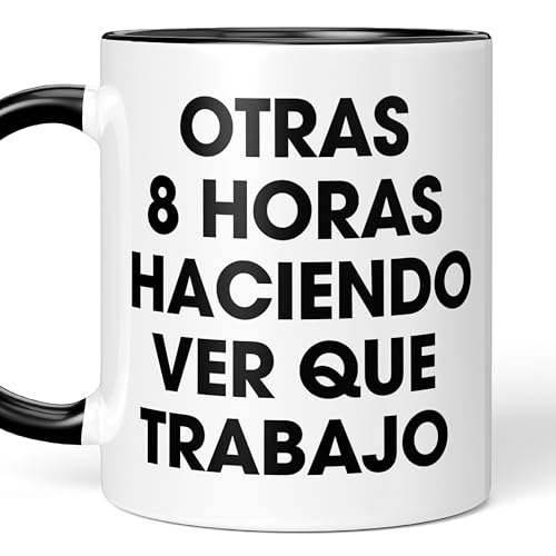 LA CASA DE LAS TAZAS® Detalles Compañeros de Trabajo - Tazas Divertidas - Tazas Originales para...