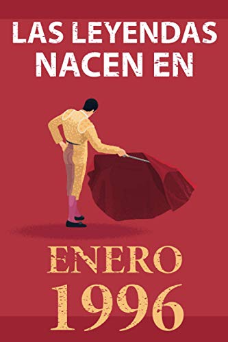 Las leyendas nacen en enero 1996: Regalo de cumpleaños perfecto para hombre y mujer de 25 años I...