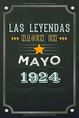 Las leyendas nacen en Mayo 1924: REGALO DE CUMPLEAÑOS, NACIDOS EN LOS AÑOS 1924 Regalos Creativos...
