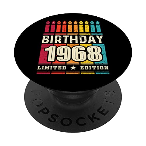 1968 Popsocket para teléfono edición limitada 1968 cumpleaños 1968 PopSockets PopGrip...