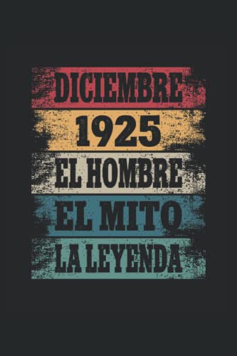 Diciembre 1925 - El Hombre - El Mito - La Leyenda: Regalos Originales para Hombre Papá Abuelo...