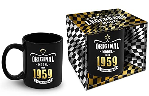 Bombo Taza de cumpleaños con año de nacimiento 1959