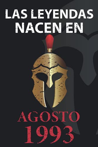 Las leyendas nacen en Agosto 1993: Regalo de cumpleaños perfecto para hombre y mujer de 28 años I...