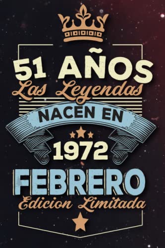 Las leyendas nacen en 51 años 1972 febrero: Ideas de regalos para hombres, ideas de cumpleaños 51...
