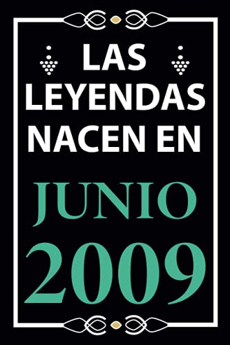 Las leyendas nacen en Junio 2009: Regalo de cumpleaños perfecto para niños y niñas de 12 años I...