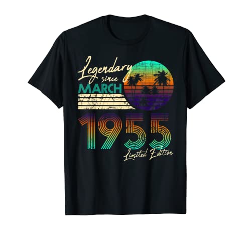 Cumpleaños legendario desde marzo de 1955. Camiseta