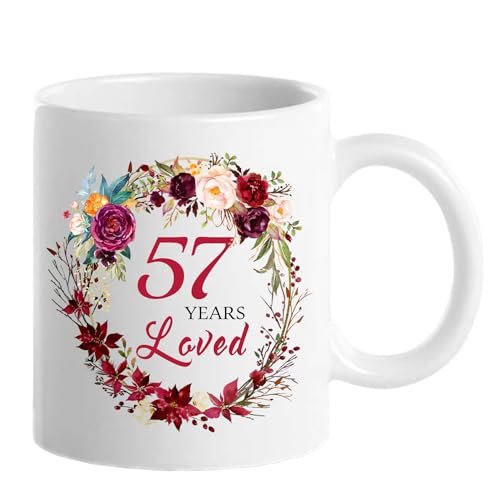 Regalos de cumpleaños número 57 de 1968 para mujeres, regalos de cumpleaños para mujeres que...