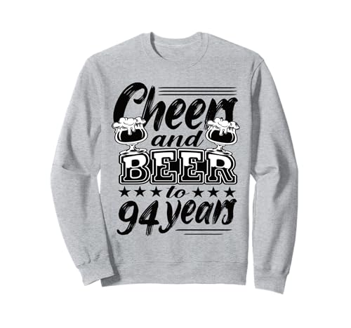 94 Cumpleaños 94 Cumpleaños Marido 94 Cumpleaños Papá Sudadera