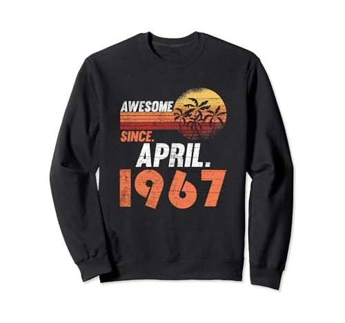 Cumpleaños de abril 1967 Sudadera