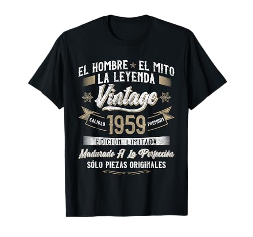 67 Cumpleaños 67 Años Hombre Vintage 1959 Regalo Camiseta