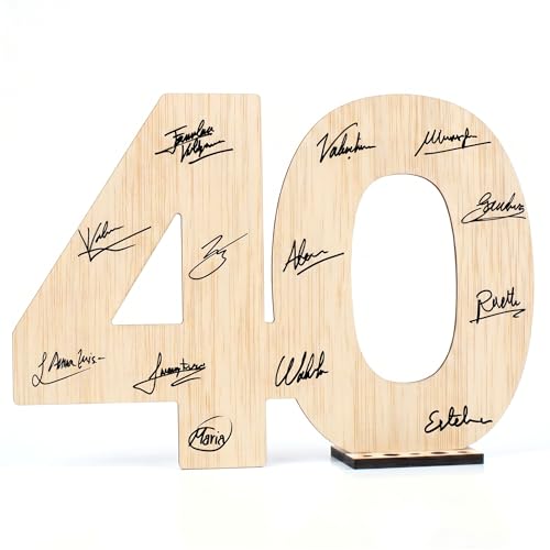 CONTRAXT Regalos mujeres hombres 40 años. Ideas detalles Decoracion fiesta Regalo tarjeta...