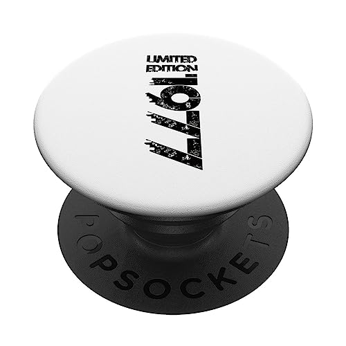 Edición Limitada 1977 Cumpleaños 1977 Año 1977 PopSockets PopGrip Adhesivo