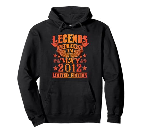 Cumpleaños Mayo 2012 Edición Limitada Regalo Legend May Sudadera con Capucha