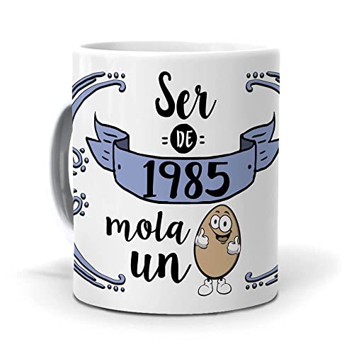 mundohuevo Taza Ser de 1985 Mola un Huevo