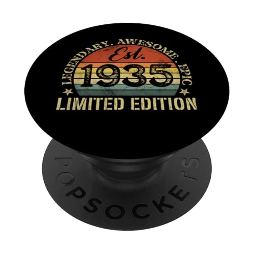 Legendary Awesome Epic EST. 1935 Edición Limitada PopSockets PopGrip Adhesivo