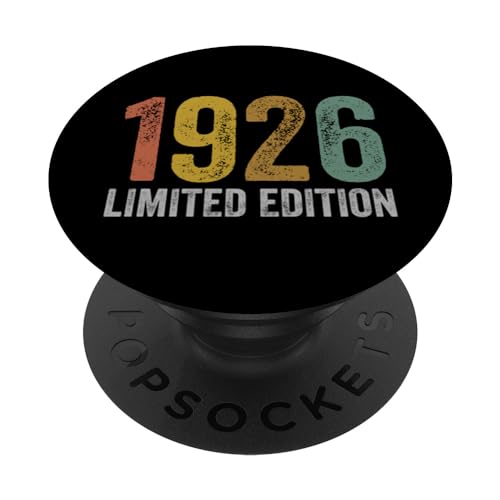 Cumpleaños 1926 PopSockets PopGrip Intercambiable