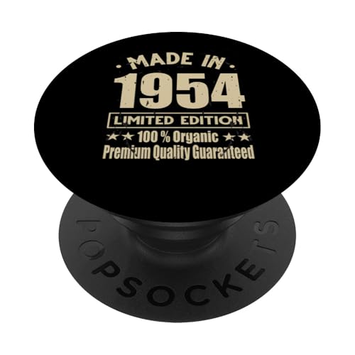Edición Limitada 1954 Cumpleaños 1954 Nacido en 1954 PopSockets PopGrip Adhesivo