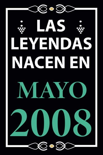 Las leyendas nacen en Mayo 2008: Regalo de cumpleaños perfecto para niños y niñas de 13 años I...