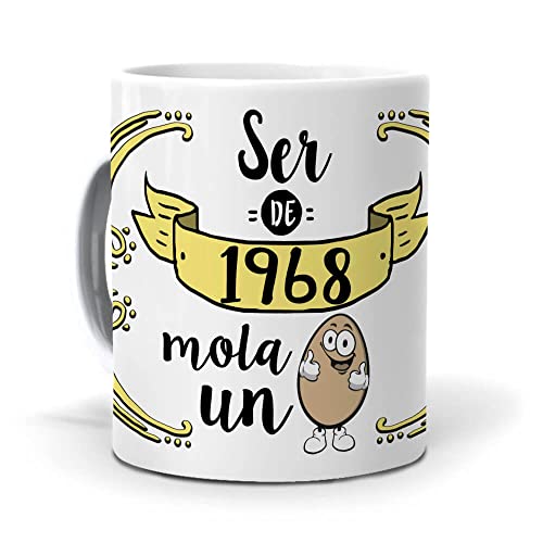 mundohuevo Taza Ser de 1968 Mola un Huevo