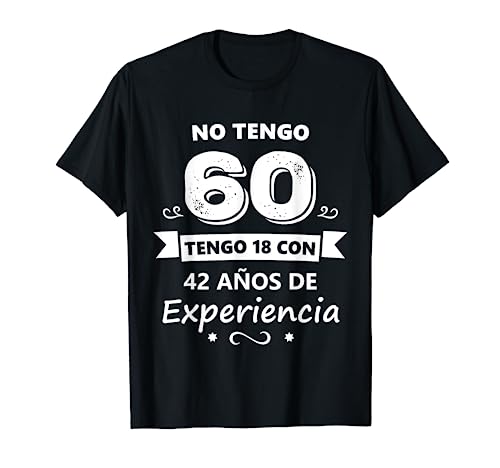 Camiseta 60 años discount hombre