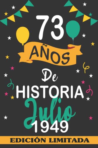 73 Años De Historia Julio 1949: 73 años. Libro de visitas, cuaderno, 110 páginas de...