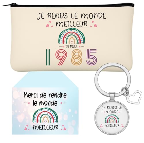 Idea de regalo de cumpleaños para mujer año 1985/1995 - Estuche de maquillaje original para...
