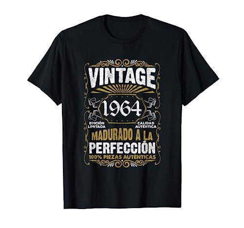 59 Años Cumpleaños Vintage 1964 Hombre Divertido Regalo Camiseta