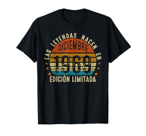 56 años Cumpleaños Hombre Regalo Diciembre 1969 Camiseta