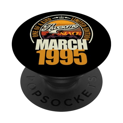 Ideal Desde Marzo de 1995, 31 cumpleaños, 31 años PopSockets PopGrip Adhesivo