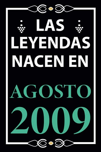 Las leyendas nacen en Agosto 2009: Regalo de cumpleaños perfecto para niños y niñas de 12 años I...