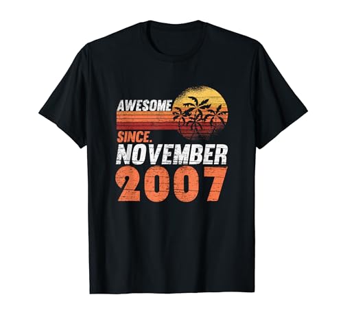 Cumpleaños noviembre 2007 Camiseta