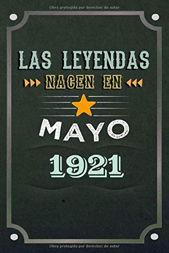 Las leyendas nacen en Mayo 1921: REGALO DE CUMPLEAÑOS, NACIDOS EN LOS AÑOS 1921 Regalos Creativos...