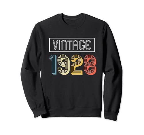Vintage 1928 Cumpleaños Sudadera