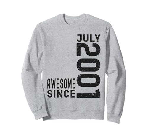 Impresionante desde julio de 2001, nacido en el cumpleaños de julio de 2001 Sudadera