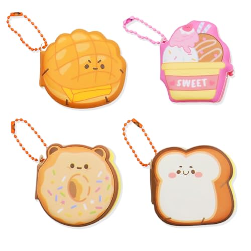 4 Paquete Pequeños Blocs de Notas para Regalos Infantiles, Notas Adhesivas de Dibujos Animados,...