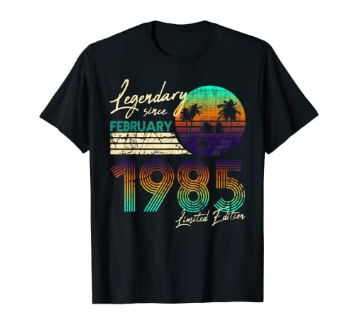 Cumpleaños legendario desde febrero de 1985 Camiseta
