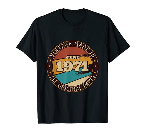 50 cumpleaños en junio de 1971. Camiseta