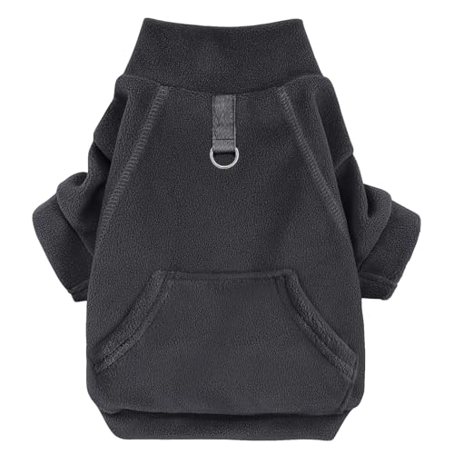 Mosucoirl Abrigo para Perros, Chaqueta Térmica con Capucha y Bolsillo, Ropa de Algodón para...
