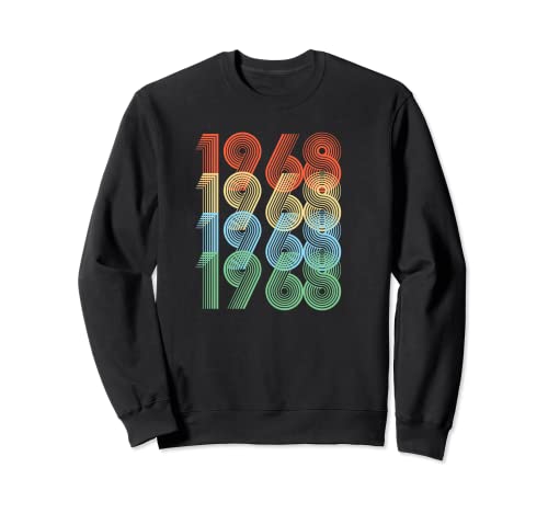 1968 cumpleaños Sudadera