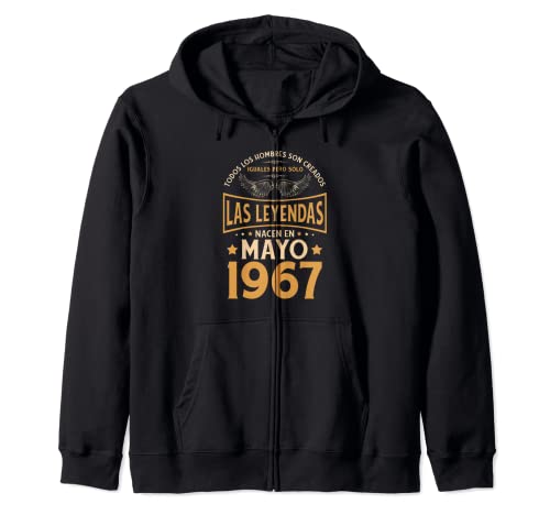 Cumpleaños Hombre Regalos Las Leyendas Mayo 1967 Sudadera con Capucha