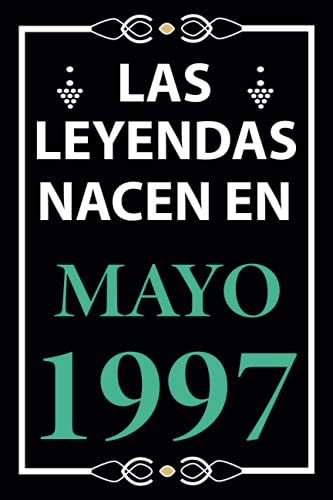 Las leyendas nacen en Mayo 1997: Regalo de cumpleaños perfecto para hombre y mujer de 24 años I...