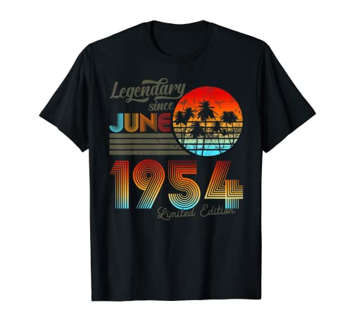 Cumpleaños legendario desde junio de 1954. Camiseta
