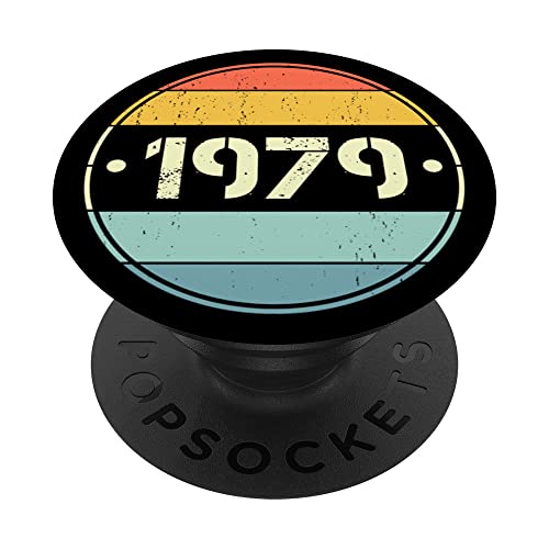1979 Edición limitada 1979 cumpleaños Popsocket para hombres y mujeres PopSockets PopGrip Intercambiable