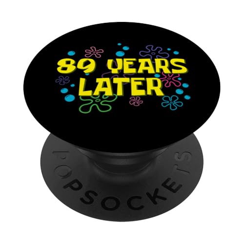 89 cumpleaños 89 años después 89 años cumpleaños PopSockets PopGrip Adhesivo