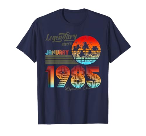 Cumpleaños legendario desde enero de 1985 Camiseta