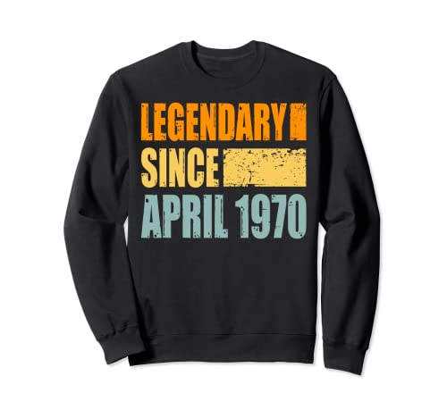 Cumpleaños En Abril 1970 Sudadera